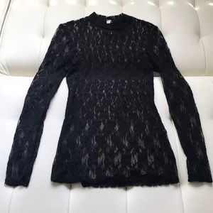 Long Sleeve Lace Top